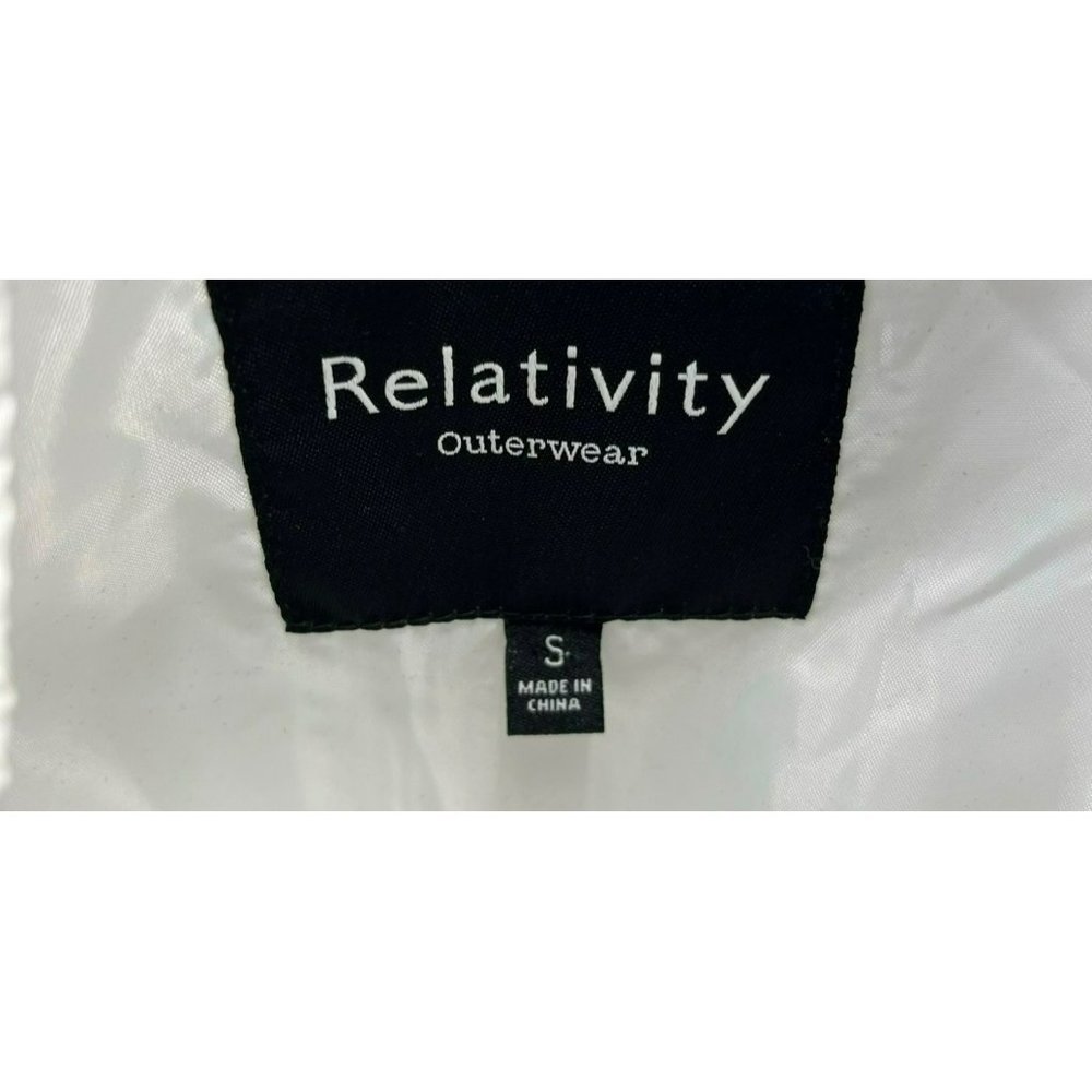 RELATIVITY OUTWEAR, Women VEST, sleeveLESS, SIZE S, COLOR WHITE - Picture 6 of 11